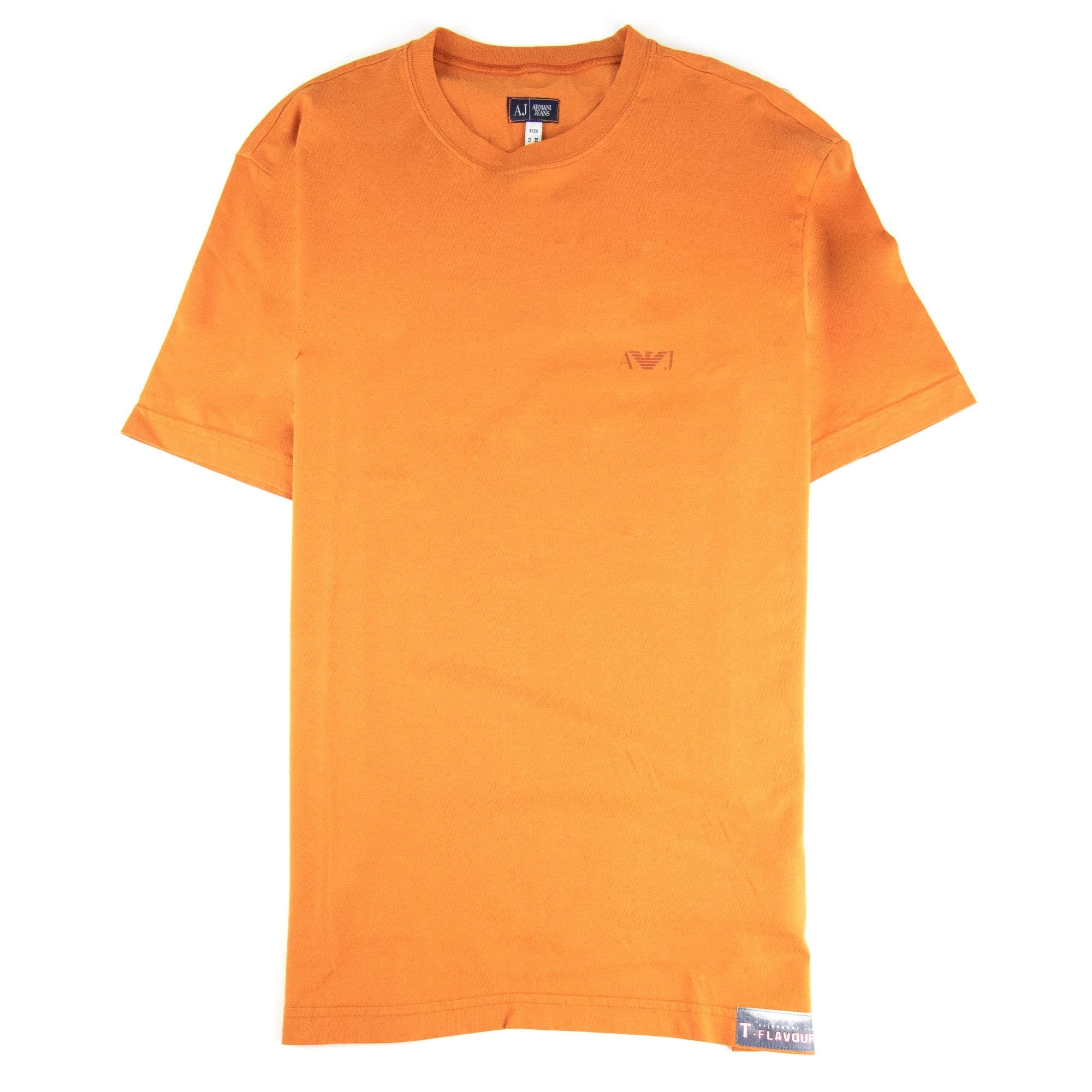 Armani Jeans Aj Eagle Logo Printed T Shirt Albicocca