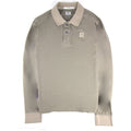CP Company Tacting Long Sleeve Polo Khaki
