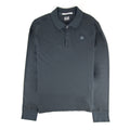 CP Company Tacting Long Sleeve Polo Dark Grey