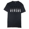 Versace Versus Gradient Logo T Shirt Black