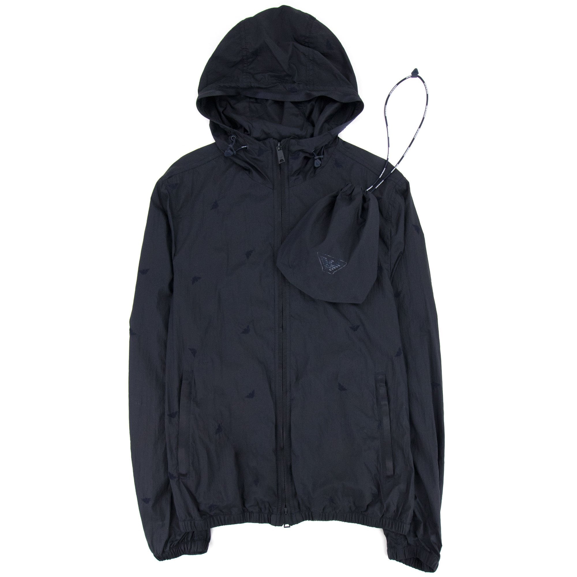 Emporio Armani Blouson Out Wear Jacket Navy Blue