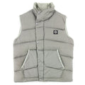 Stone Island Nylon Metal Ripstop Down Vest Grey