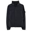 Stone Island Soft Shell-r Hooded Jacket Black