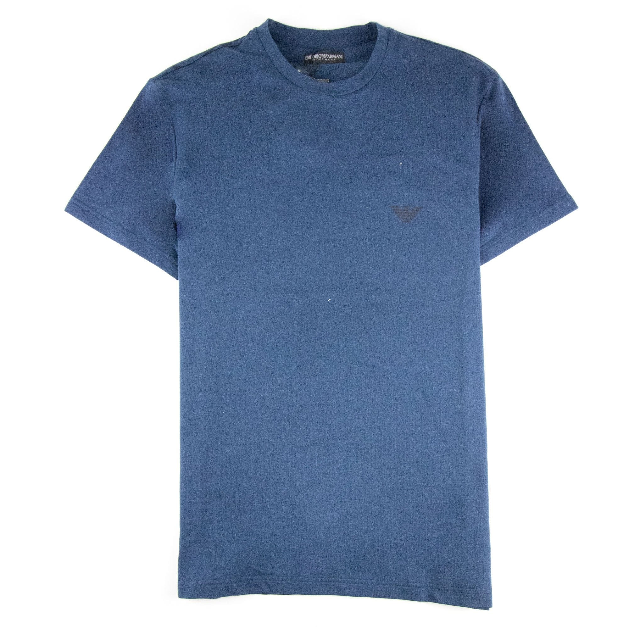 Emporio Armani Printed Logo S/s Tshirt Marine