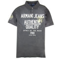 Armani Jeans Spirit Of The Road S/s Polo Grigio Grey