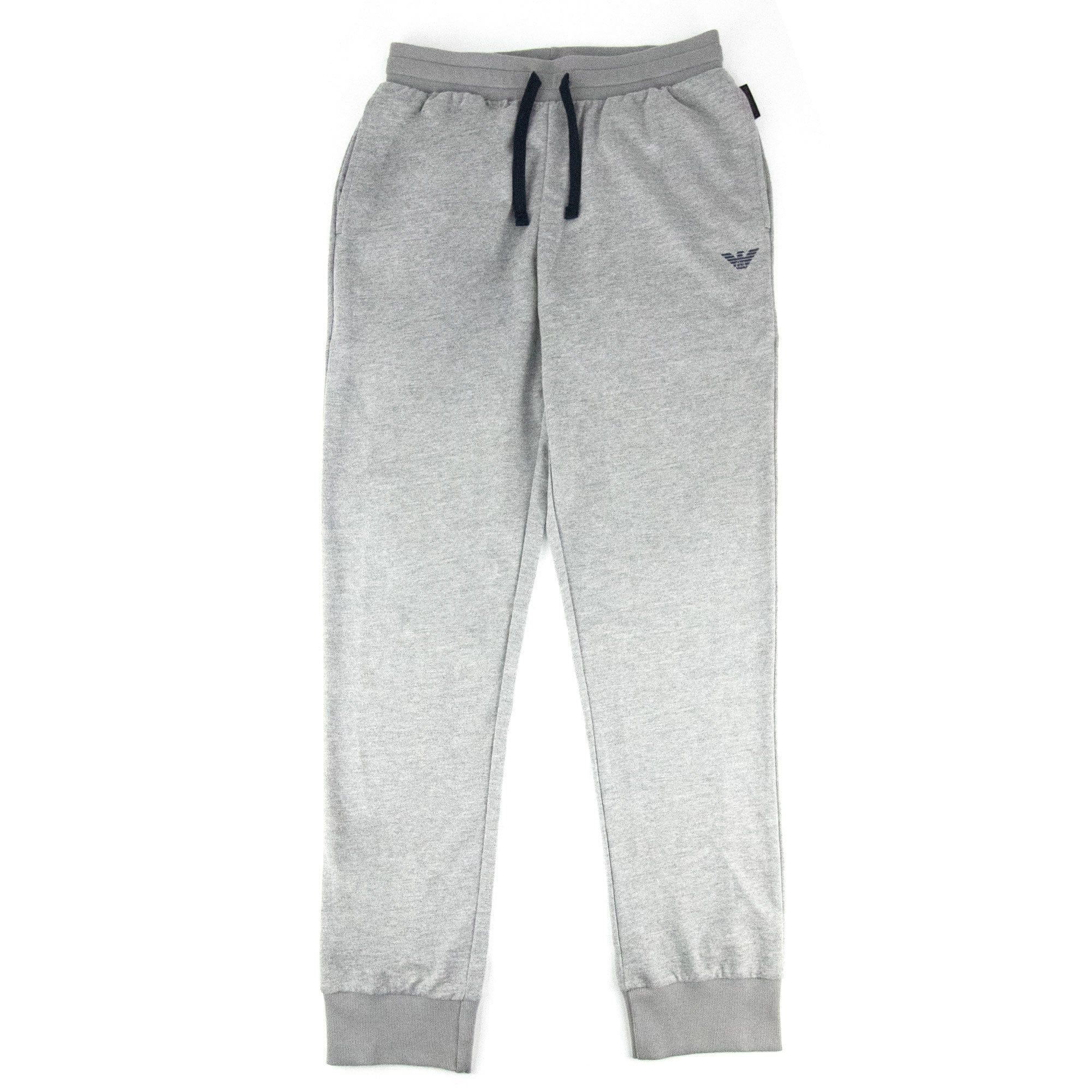 Emporio Armani Eagle Logo Track Pants Grey