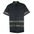 Versace Jeans Logo S/s Popeline Shirt Black