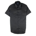 Armani Jeans Logo Italian Fabric S/s Shirt Black