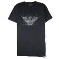 Armani Jeans Printed Logo T Shirt Black