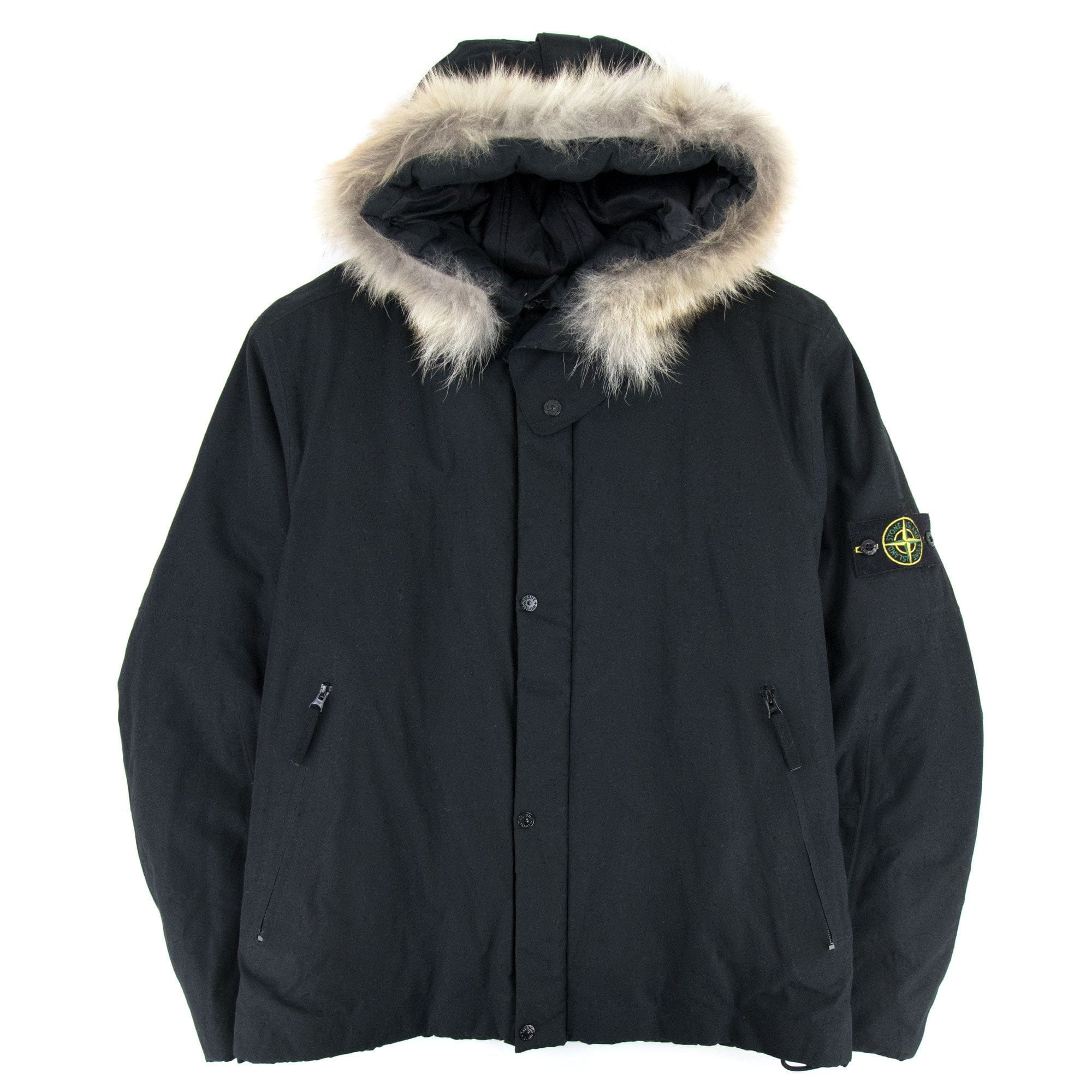 Stone Island Water Repellent Supima Parka Black