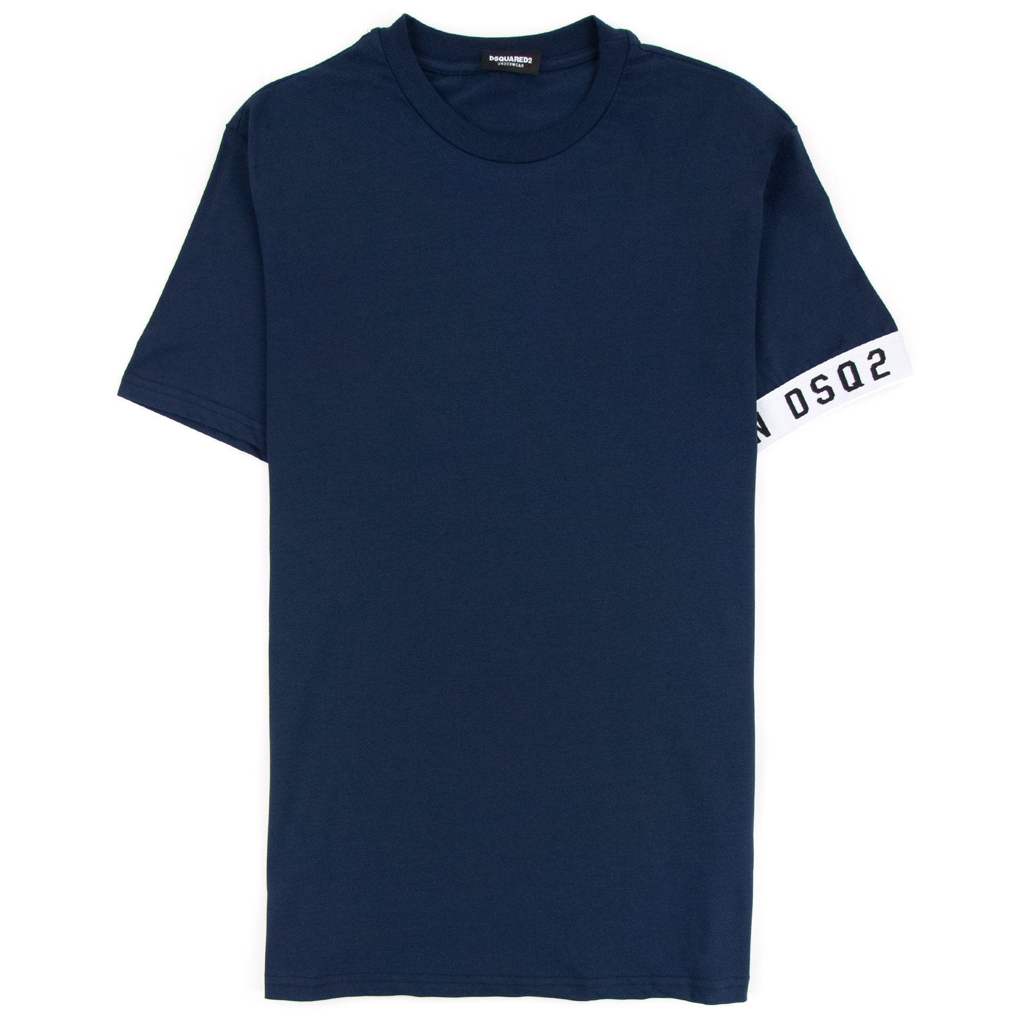 Dsquared2 Underwear Dsq2 Icon Arm Band T-shirt Navy/white