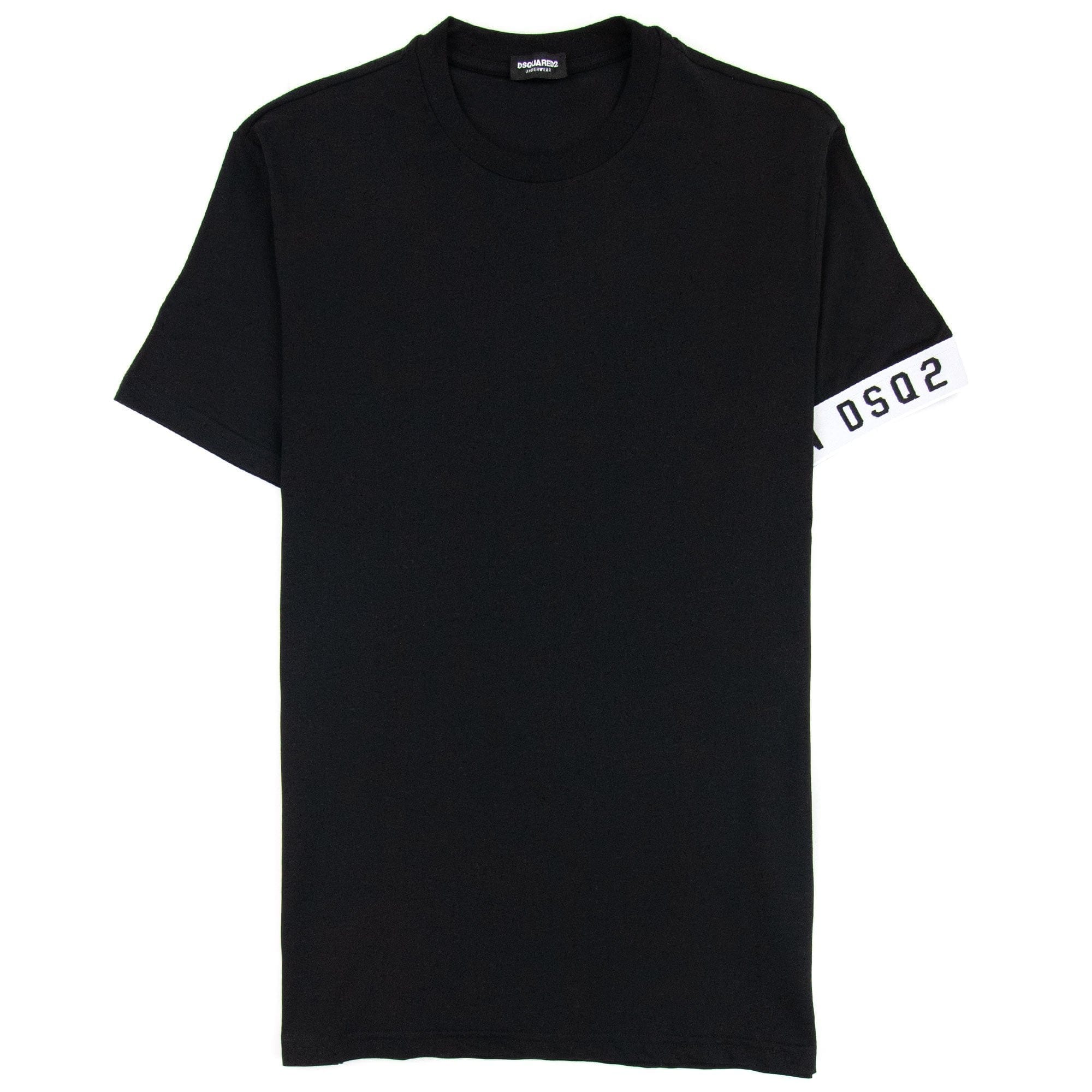 Dsquared2 Swim Shorts & Underw Dsq2 Icon Arm Band T-shirt Black/white