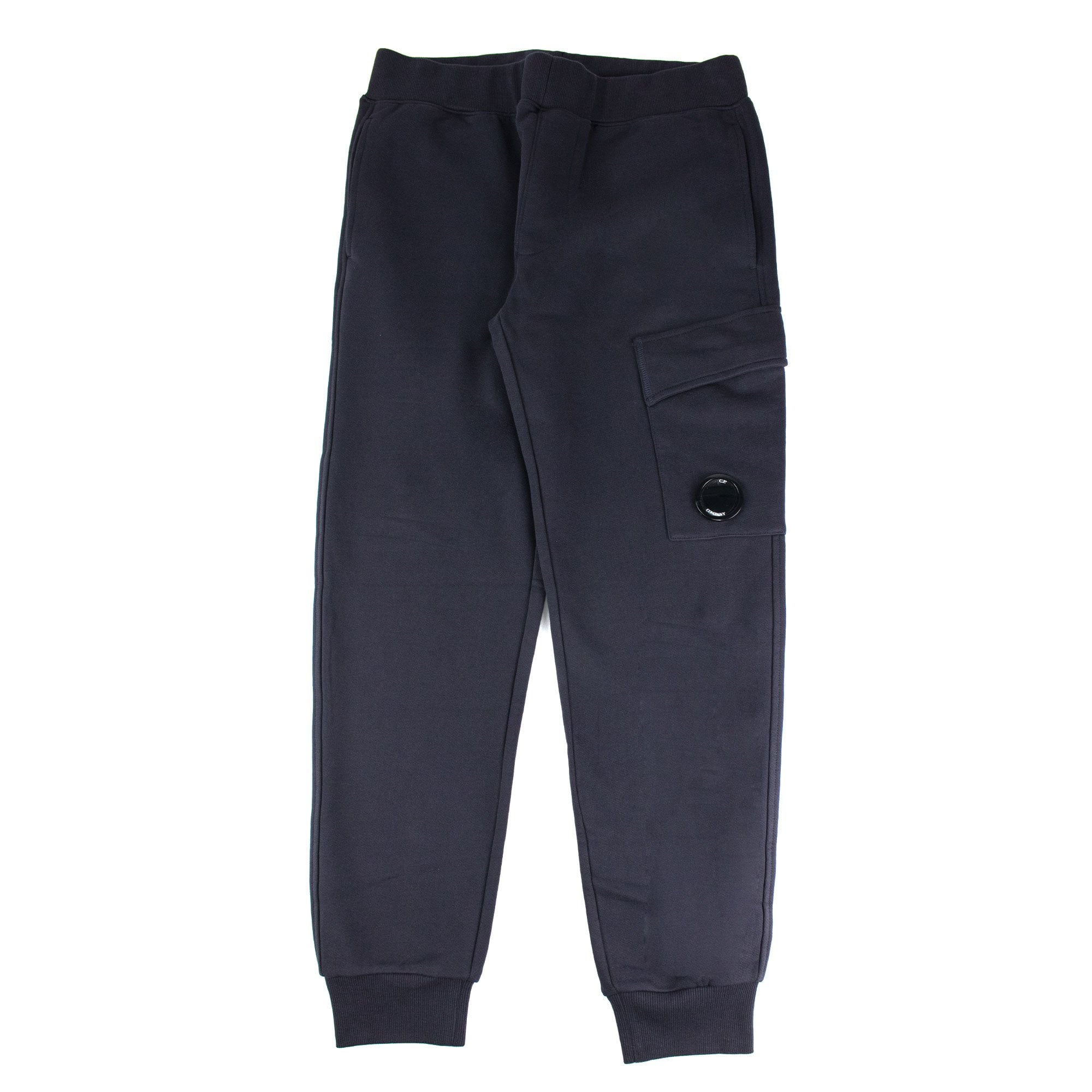 Cp Company Diagonal Fleece Bottoms Navy 888