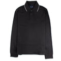 Armani Jeans Aj Embossed Logo L/s Polo Black