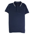 Armani Jeans Aj Embroidered Logo S/s Polo Blue