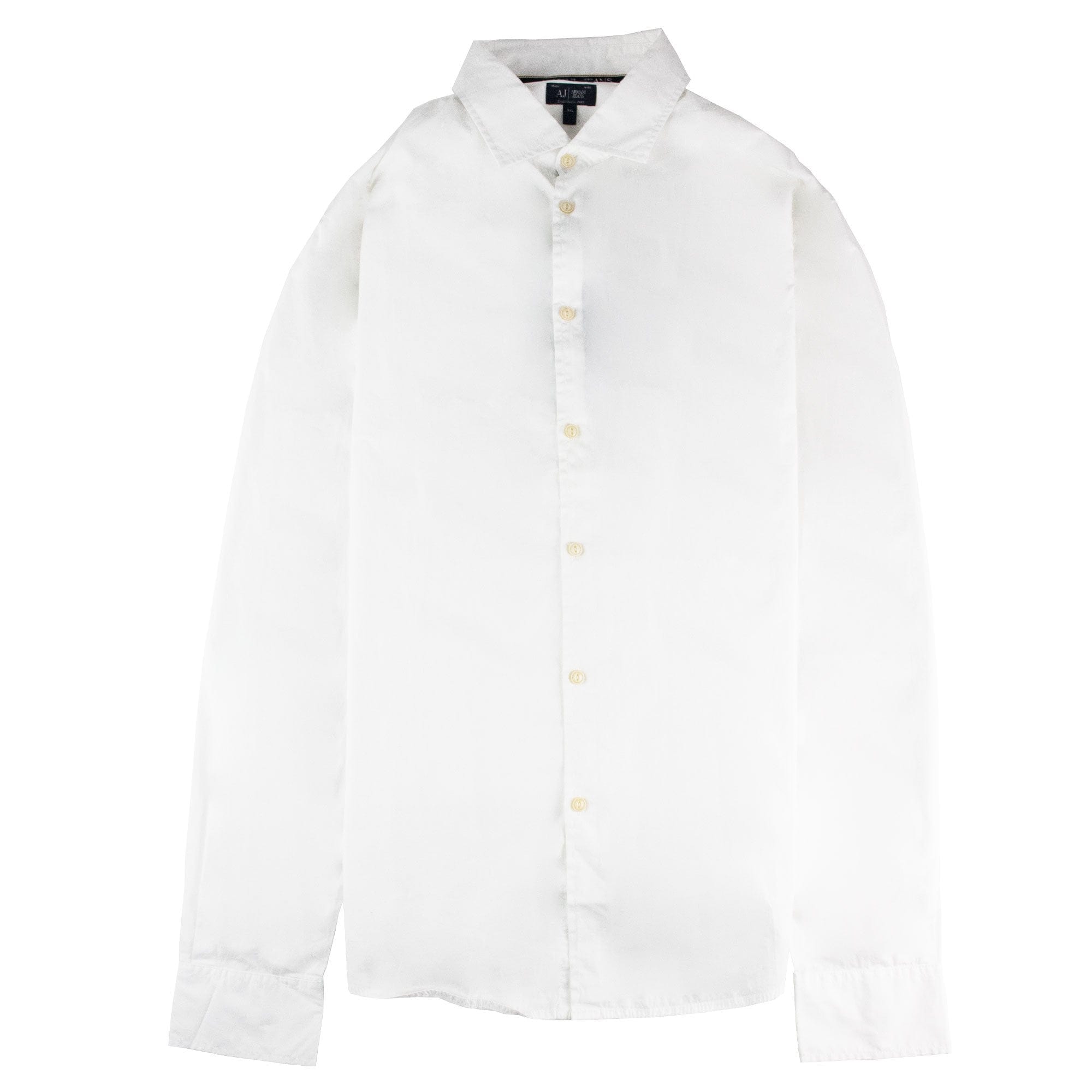 Armani Jeans Aj Logo L/s Shirt White