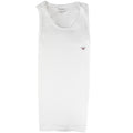 Emporio Armani Ga Back Logo Tank Top White