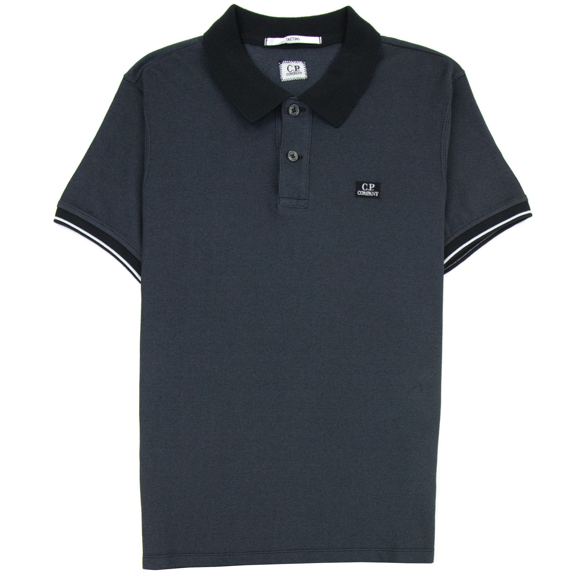 Cp Company Tacting Short Sleeve Polo Black 999