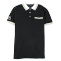 Armani Jeans Front Pocket S/s Polo Black