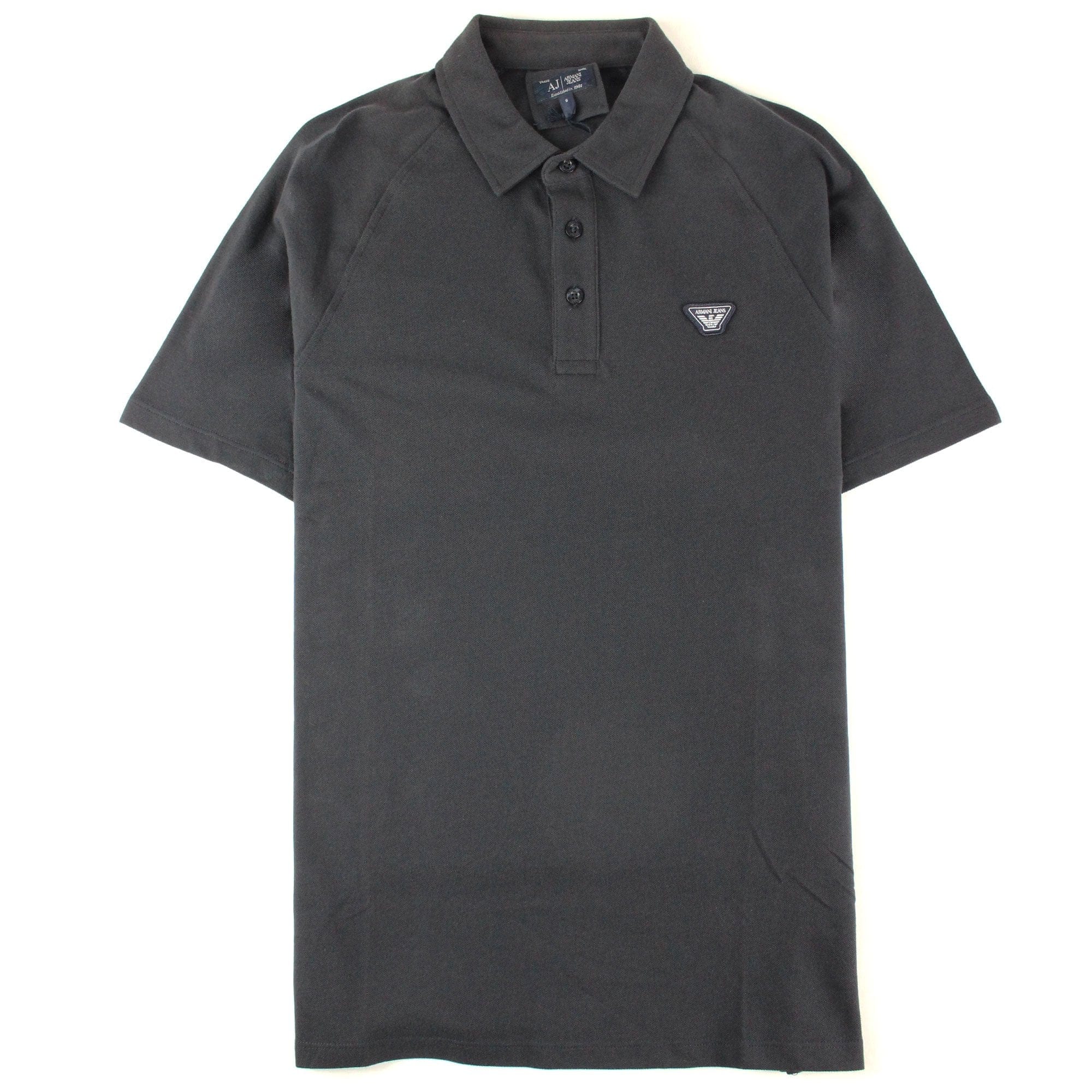 Armani Jeans Eagle Logo S/s Polo Shirt Navy