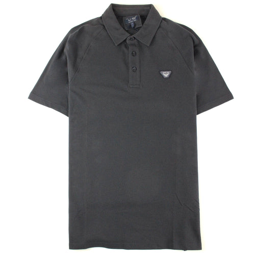 Armani Jeans Eagle Logo S/s Polo Shirt Navy