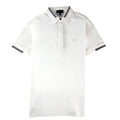 Emporio Armani Hidden Placket S/s Polo Bianco Ottico