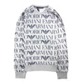 Emporio Armani Loungewear L/s Crewneck Sweater Grey