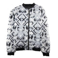 Versace Jeans Reversible Padded Bomber Jacket Black/white