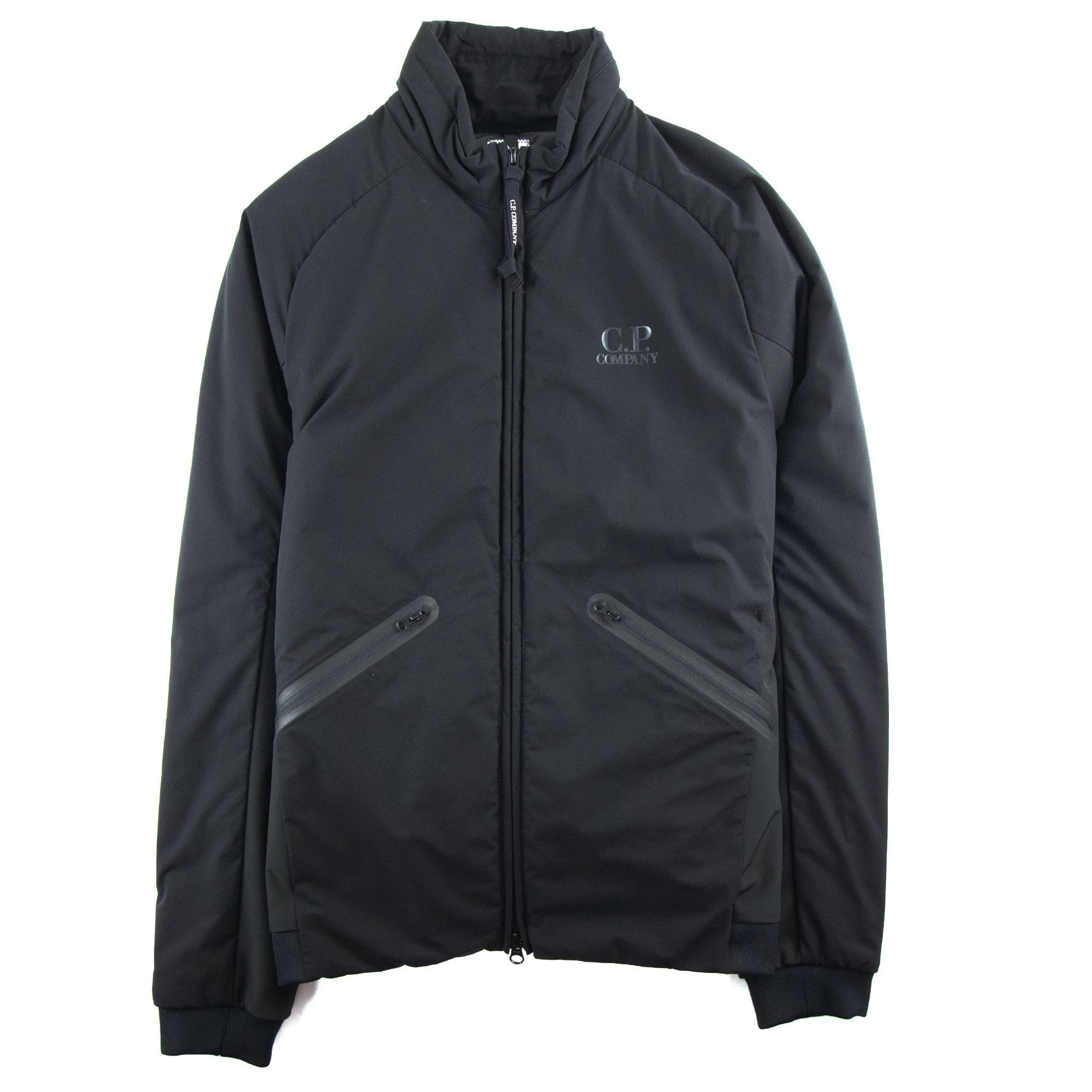 Cp Company Water Proof Zip Up Jacket Black 999