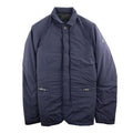 Armani Jeans Arm Rubber Logo Padded Jacket Blue