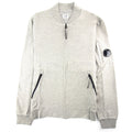 CP Company Funnel Neck Watch-viewer Lens Zip Up Sweatshirt Grey M93