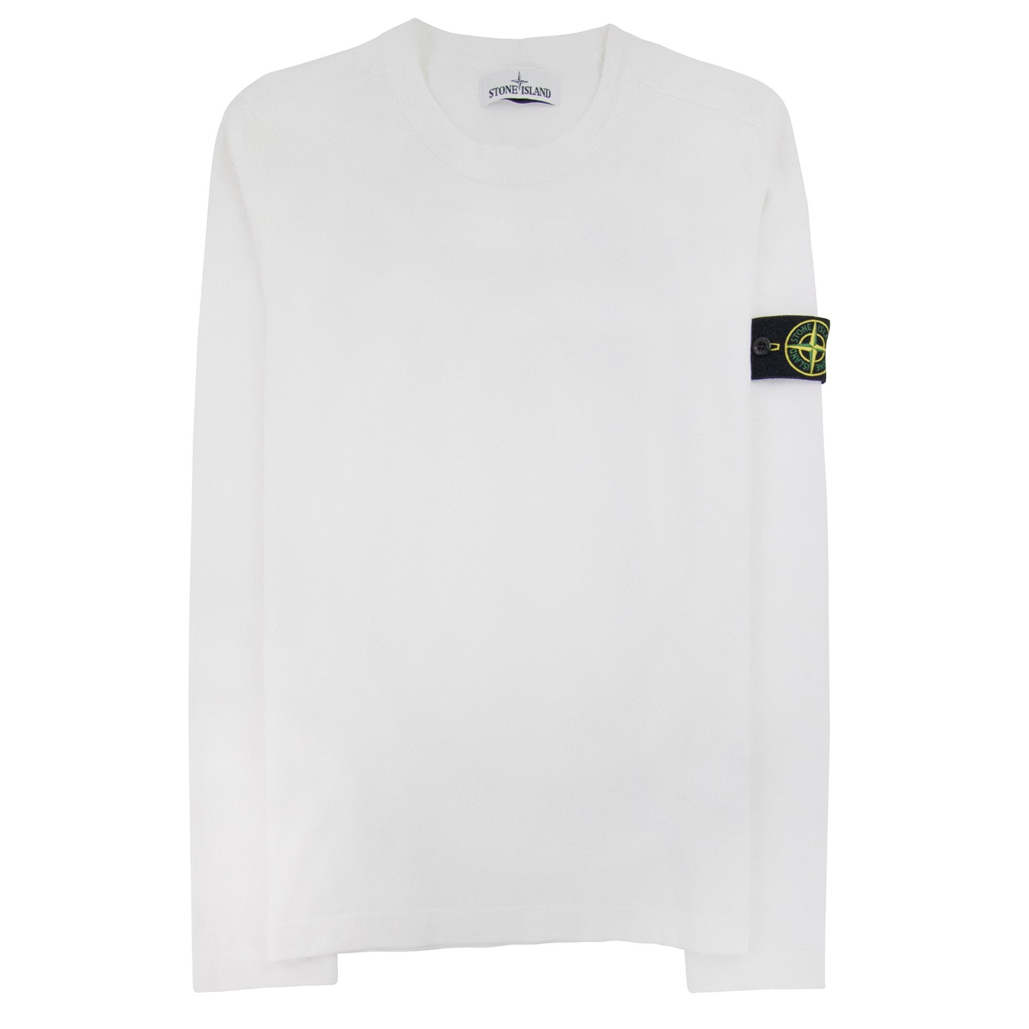 Stone Island 532b9 Crewneck Knitwear White V0001