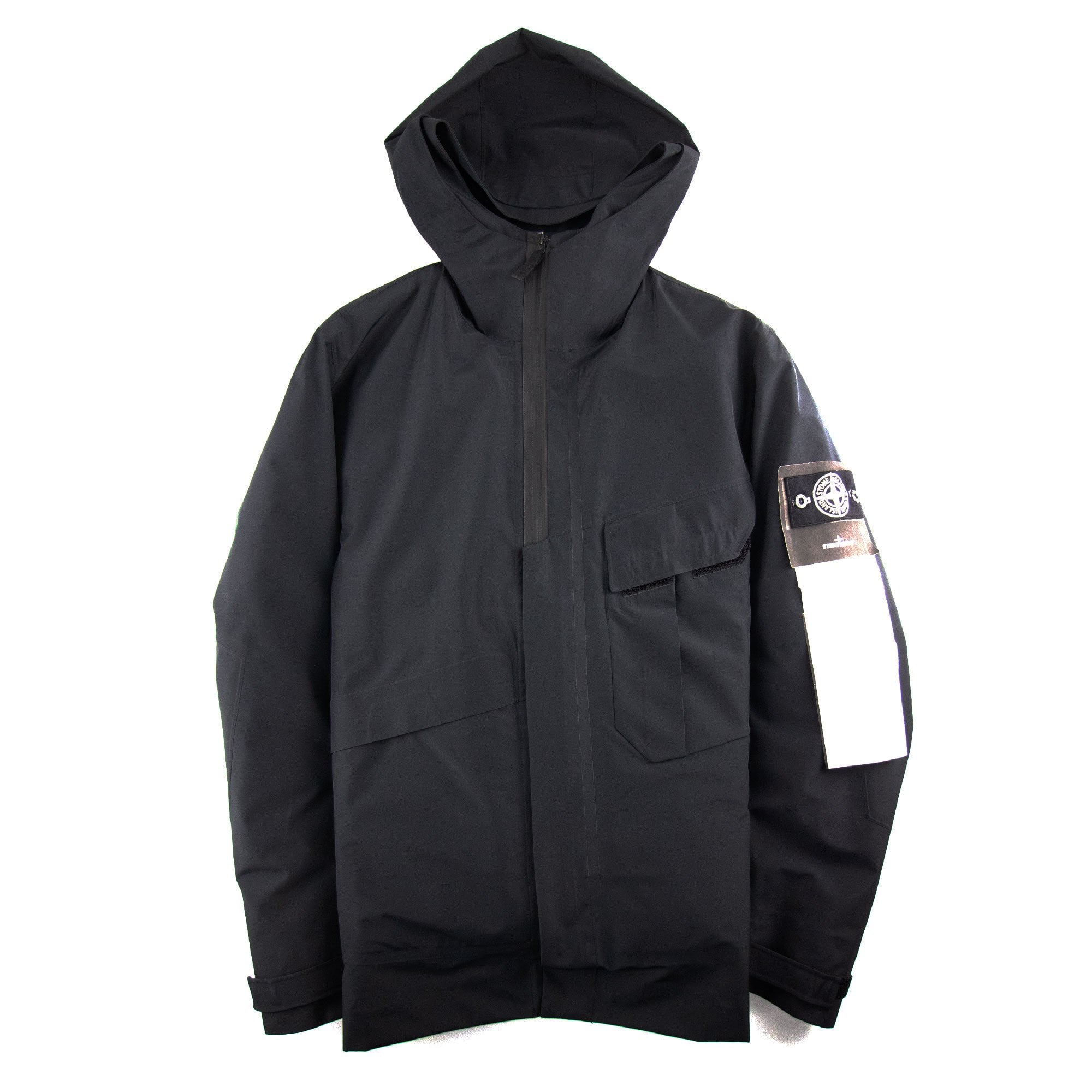 Stone Island Tank Shield Badge Jacket Black