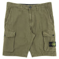 Stone Island Utility Pocket Cargo Bermuda Shorts Khaki V058