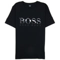 Hugo Boss Tee 3 Logo T Shirt Black 001