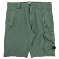 Cp Company Bermuda Cargo Lens Shorts Green 668