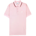 Burberry Twin Tipped Monogram Motif Polo Shirt Frosted Pink