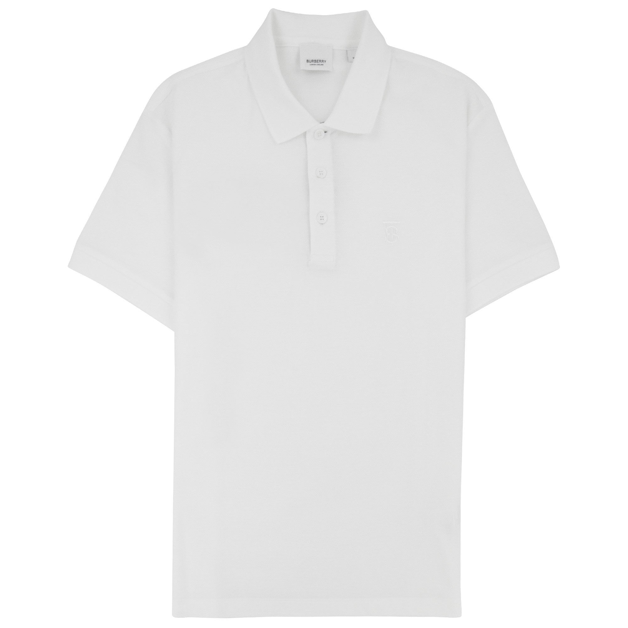 Burberry Monogram Motif Cotton Piqu? Polo Shirt