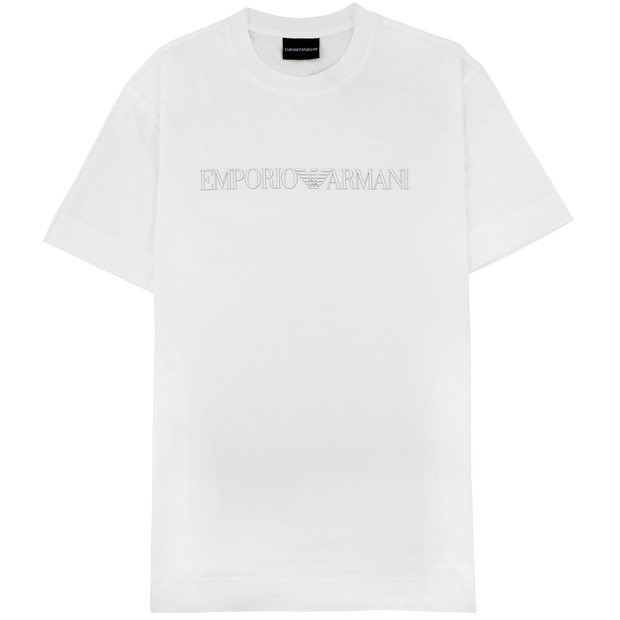 Emporio Armani Tencel Blend T-shirt Bianco
