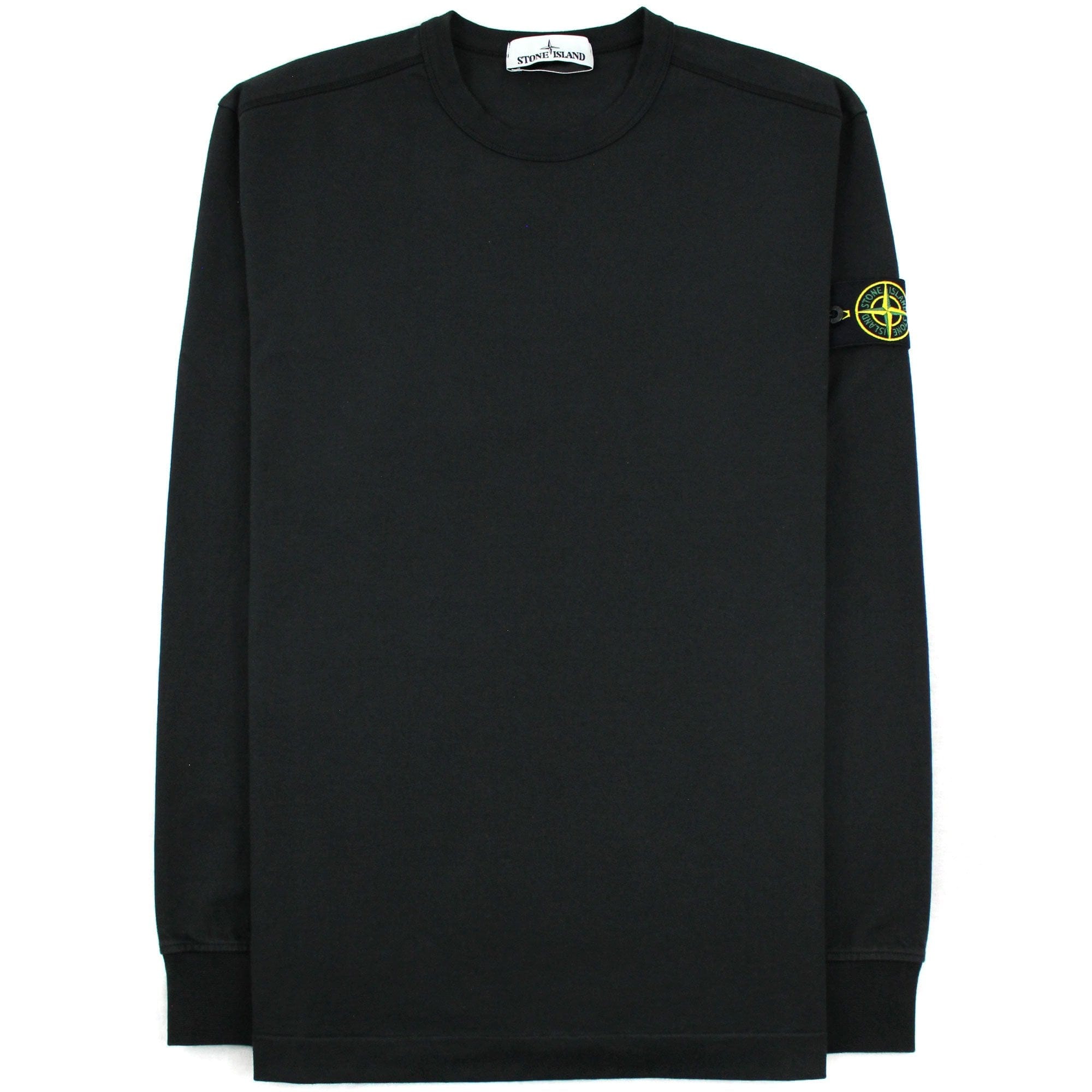 Stone Island Straight Light Weight Crewneck Sweat Black V0029