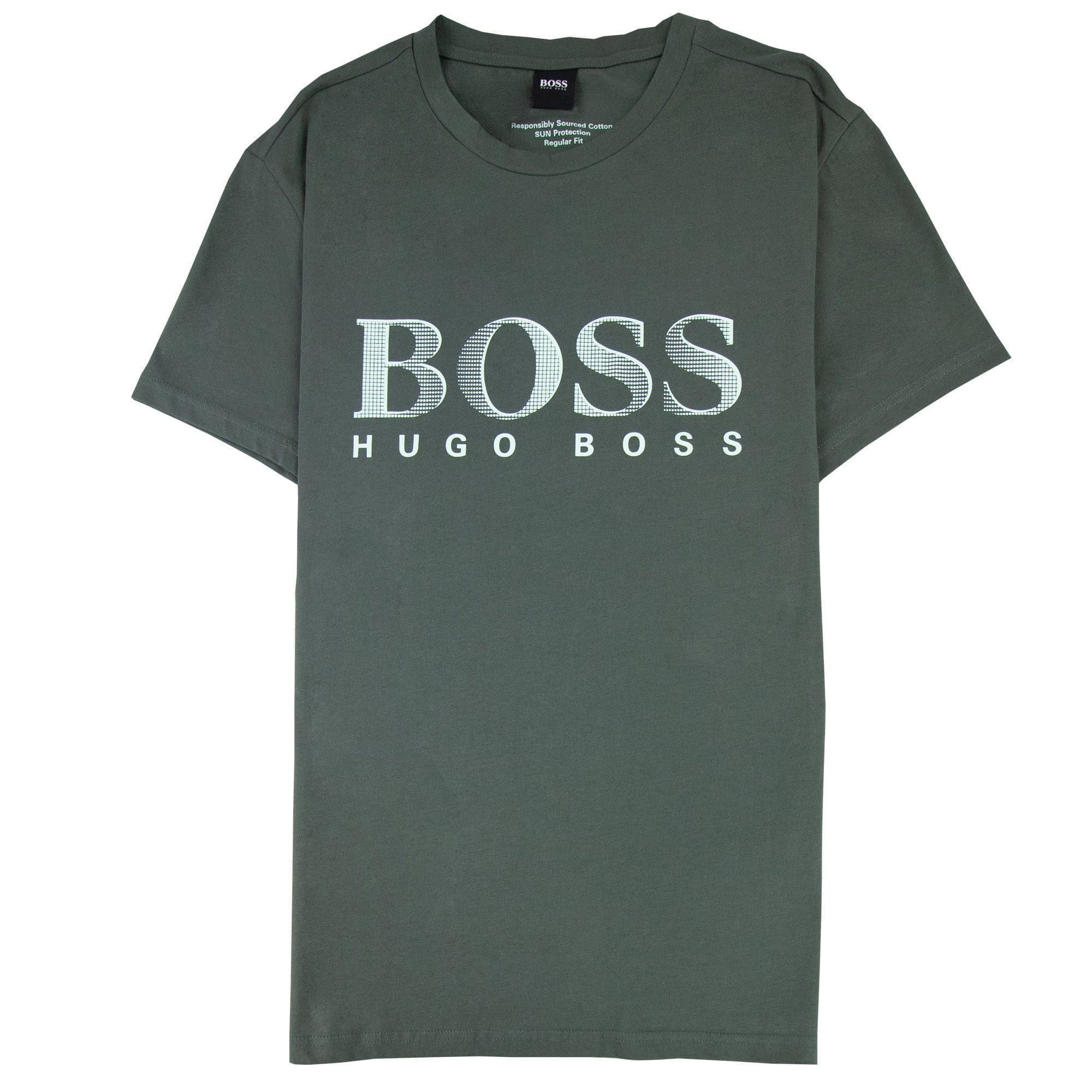 Hugo Boss Rn Uv-protection T-shirt Khaki