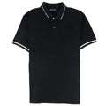 Emporio Armani Logo Collar S/s Polo Nero