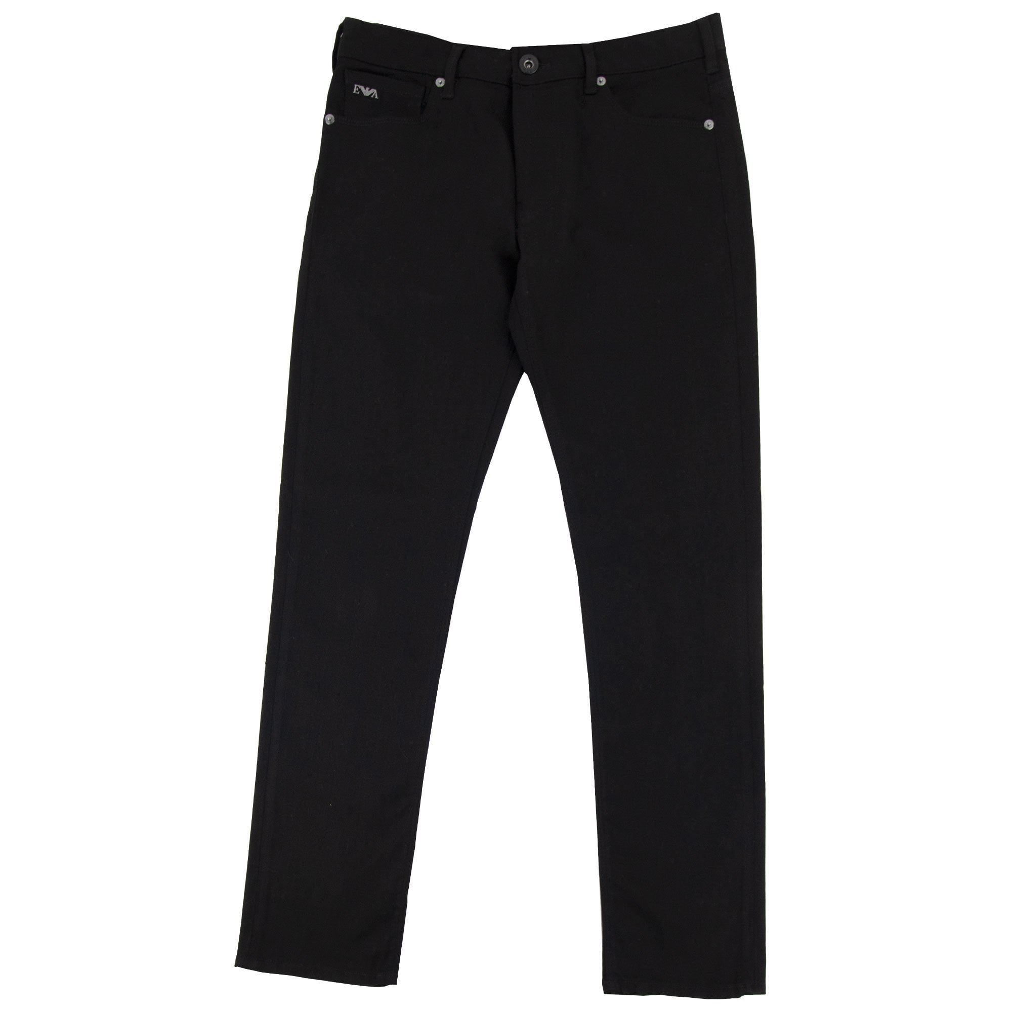 Emporio Armani 5 Pocket Slim Fit Jeans Black 999