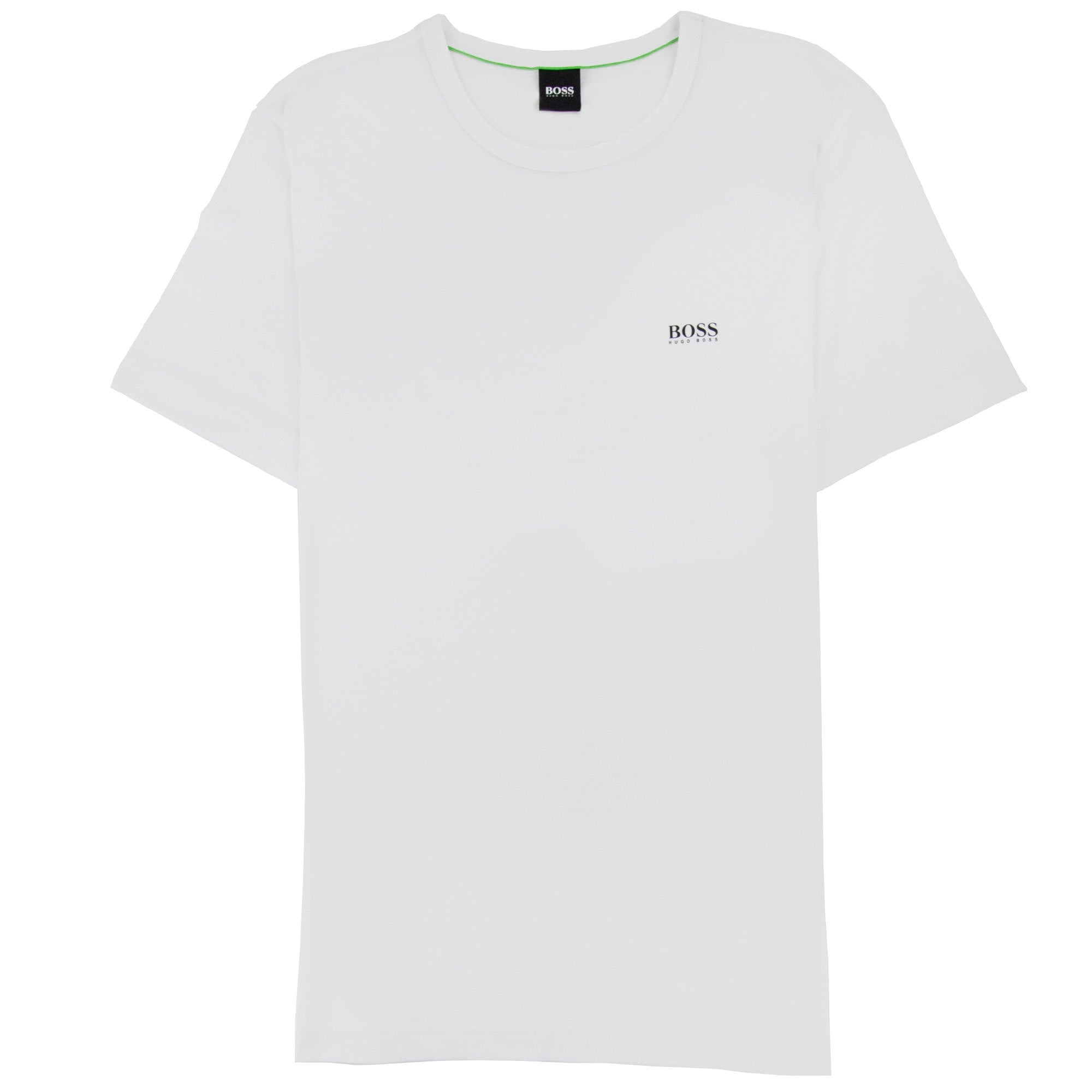 Hugo Boss Regular-fit T-shirt With Contrast Logo White 107