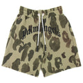 Palm Angels Camo Sweat Shorts Camo