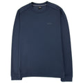 Hugo Boss Curved Logo Crewneck Sweat Navy 410
