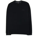 Hugo Boss Curved Logo Crewneck Sweat Black 001
