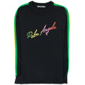 Palm Angels Miami Multi Color Logo L/s Tee Black