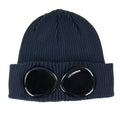 CP Company Knit Goggle Beanie Navy 888