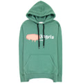 Palm Angels Miami Sprayed Hoody Forest Green